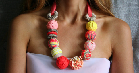 Grapefruit Party - Necklace