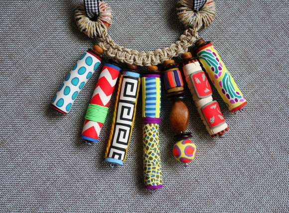 Spread of Color - Necklace